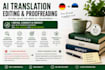 ai translation editing and proofreading