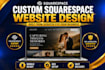 build squarespace website design custom squarespace, squarespace expert