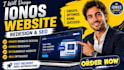 design ionos website, ionos website redesign, ionos ecommerce website SEO