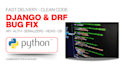 fix django and django rest framework bugs in spanish