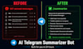 build a custom ai telegram bot