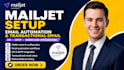 setup mailjet email marketing email API transactional email setup