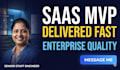 build a scalable ai saas mvp web application full stack developer