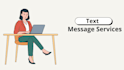 write conversational text replies