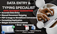 professional data entry and virtual assistant tasks