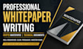 write crypto whitepaper, company profile, blockchain and technical documents