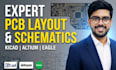 design professional custom pcb layouts and schematics