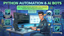 develop custom python automation scripts and ai bots