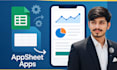 create or fix custom appsheet apps from excel or google sheets