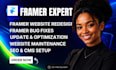 develop, fix, redesign and optimize your framer website
