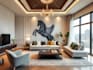 create luxury living room, bedroom interior design