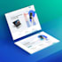 create a responsive landing page website design