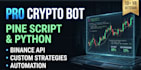 code custom crypto trading bots and automated python scripts