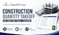 prepare construction quantity takeoff from PDF and dwg drawings
