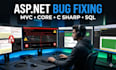 fix bugs errors and issues in asp net mvc and asp net core