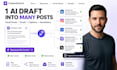 repurpose ai content into social media posts and emails