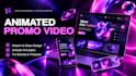 create a clean animated promo video