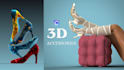 create luxury fashion accessories and realistic 3d renders
