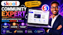 build a high converting skool community with courses automations and membership