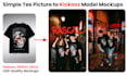 create kickass tees model mockups