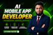 develop android ios mobile apps, ai chatbots, ai websites and n8n ai automation