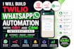 setup twilio n8n 360dialog whatsapp automation, n8n cloud API integration