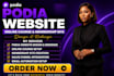 make podia, podia website, online course, teachable, course website, thinkfic