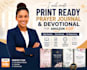 create print ready prayer journal and devotional for amazon KDP
