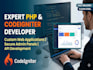 develop a custom codeigniter web application and admin panel