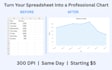visualize your spreadsheet data into stunning professional charts