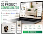 build 3d product configurator using threejs, webgl, babylon js and verge3d