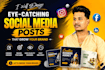 create social media posts and branding