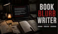 write or edit your horror thriller book blurb
