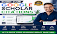 boost google scholar citation with high indexed journals, researchgate