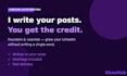 write scroll stopping linkedin posts for your personal brand