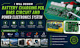 design battery charging pcb, bms circuit and power electronics system