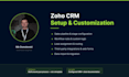 set up and customize your zoho CRM