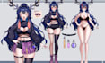 custom design and rig live2d vtuber avatar avtuber rigging vtuber art commission