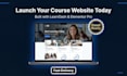 build lms online educational course website, elearning website