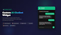 build a custom ai chatbot widget for your website