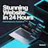build stunning one page website in 24 hours