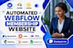 integrate webflow membership with memberstack, make, zapier, airtable, outseta