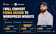 convert figma design to wordpress website responsive