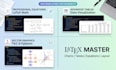 create latex charts, tables, and equations