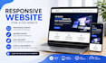 create a simple responsive website