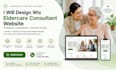 design wix elderly care consultant website aging senior care website