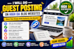 do guest posting on high da blog websits