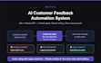 build an ai customer feedback automation system using n8n and claude