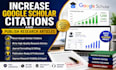 increase google scholar citation, write backdated and publish research articles