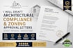 draft architectural compliance and zoning approval letters